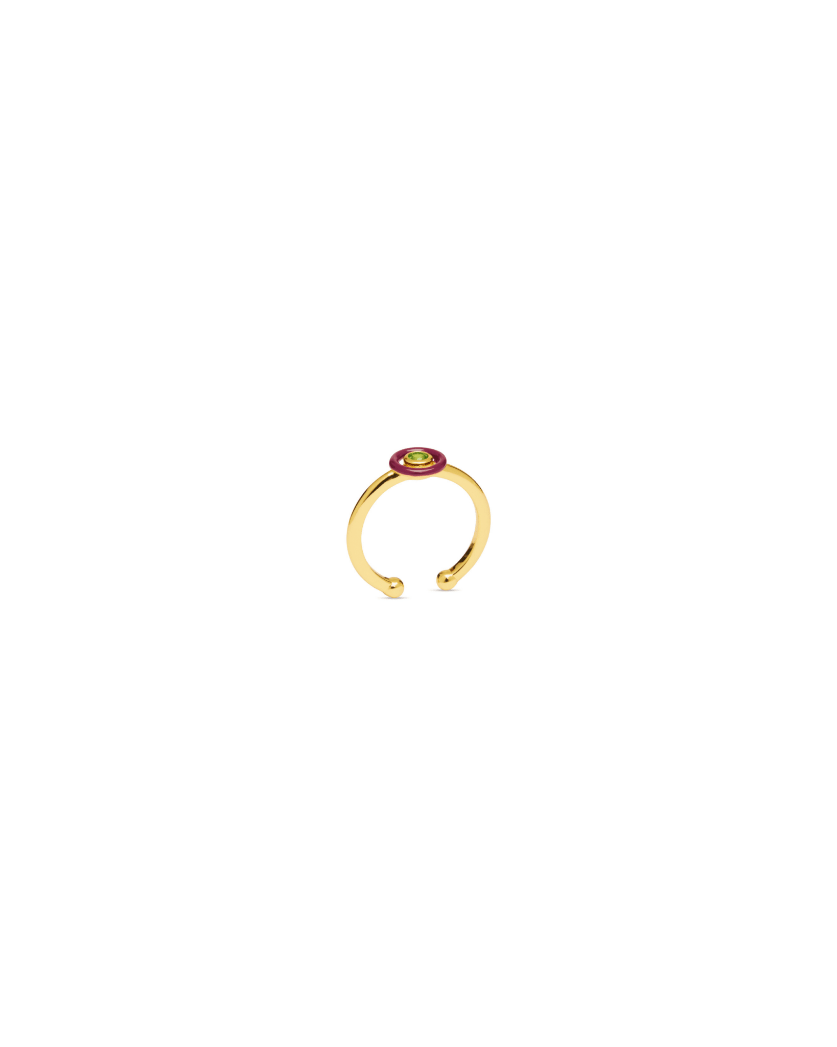 Anello DOT RING - Plum - MOOPSAN-DR-004