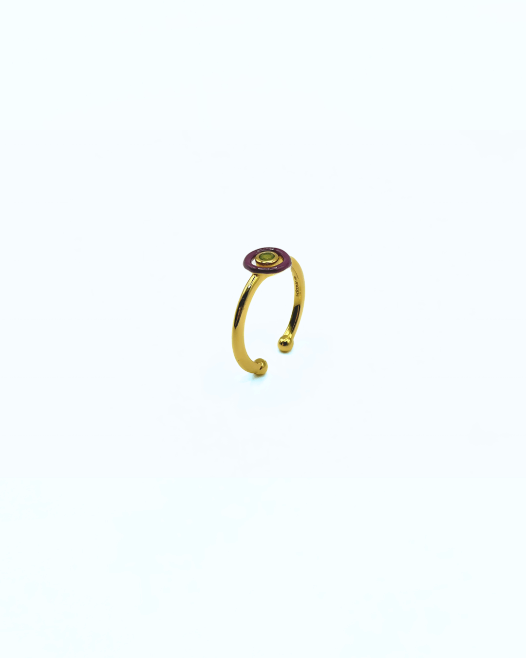 Anello DOT RING - Plum - MOOPSDRing - Plum