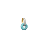 Charm DONUT STONES - Magnesite Turchese