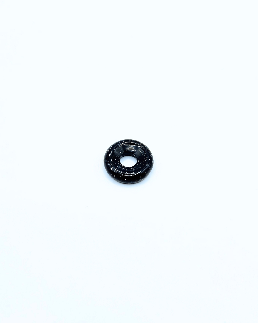 Charm DONUT STONES - Blu Goldstone - MOOPSDon - Stones - BGold