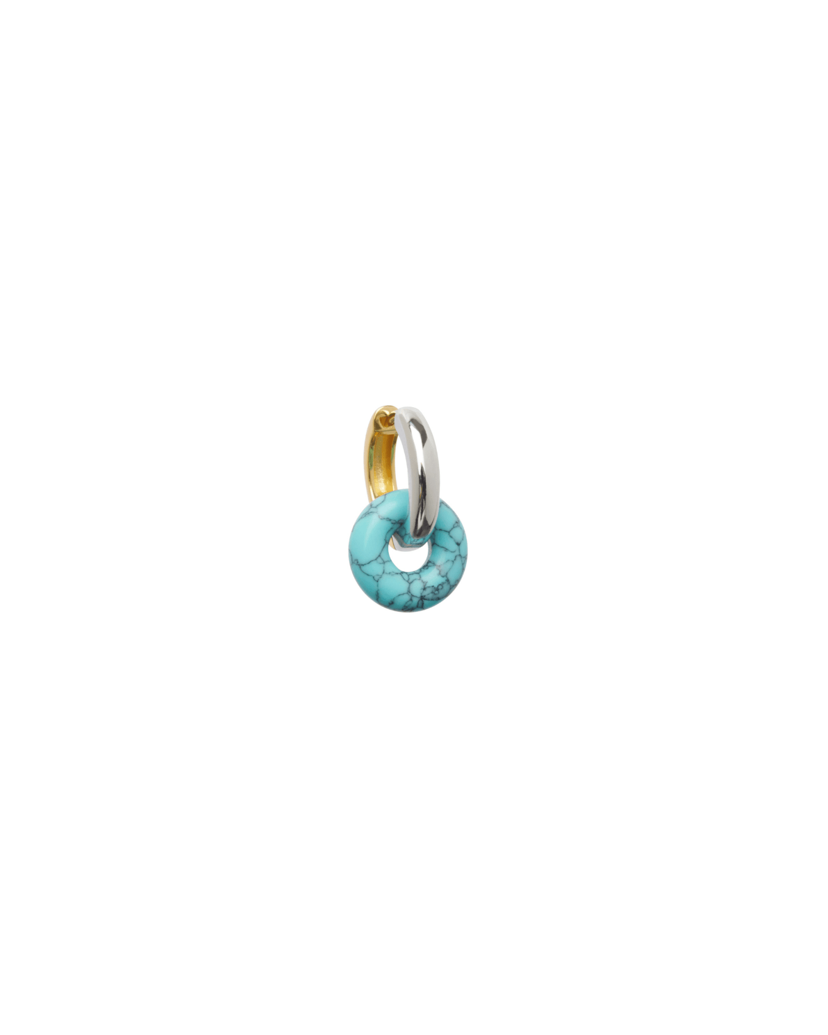 Charm DONUT STONES - Magnesite Turchese - MOOPSCH-ST-005
