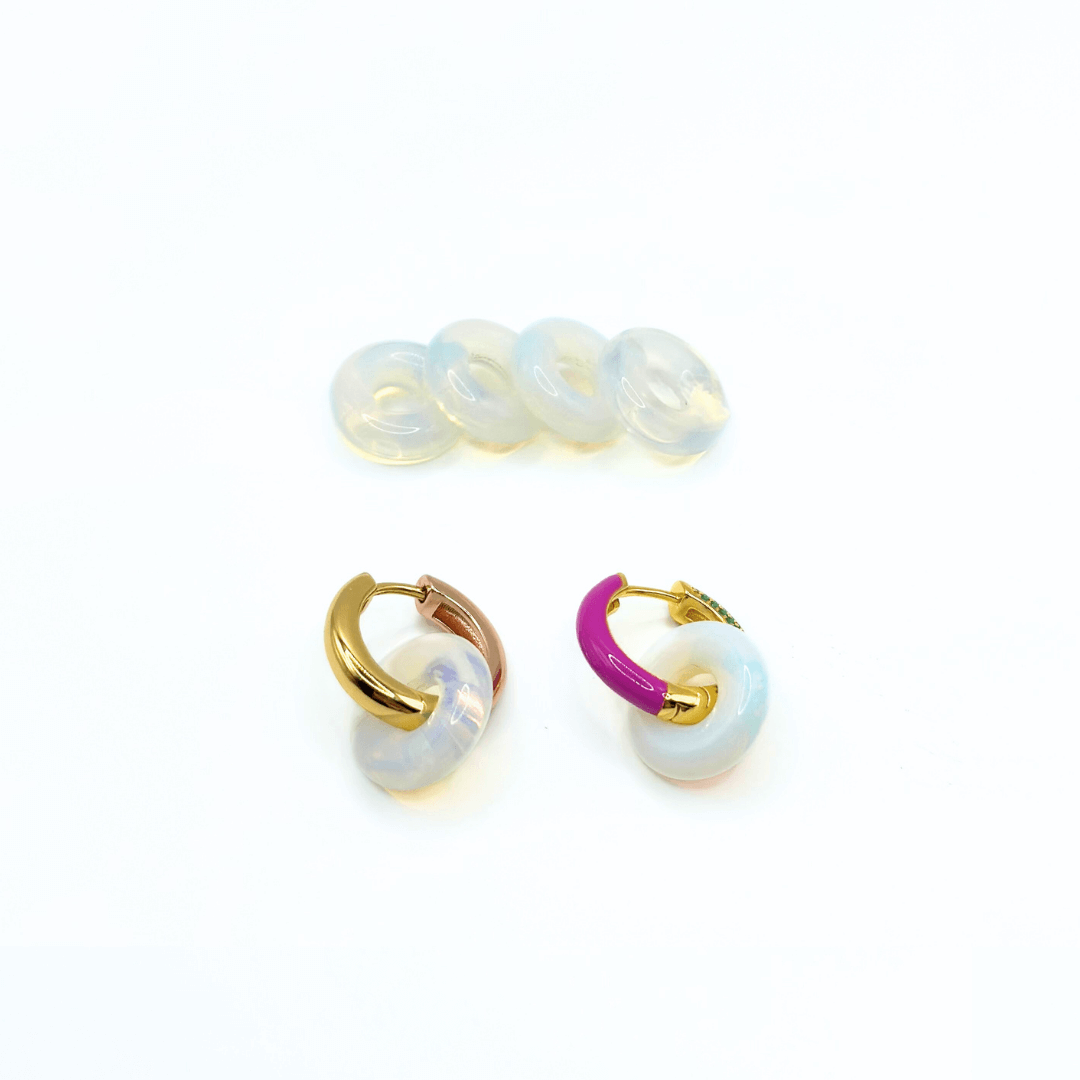 Charm DONUT STONES - Opale - MOOPSDon - Stones - Opale