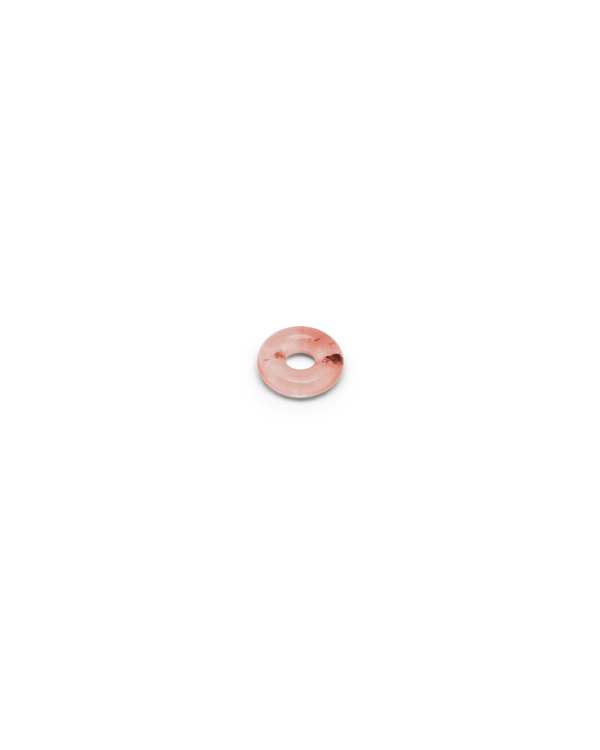 Charm DONUT STONES - Quarzo Ciliegia