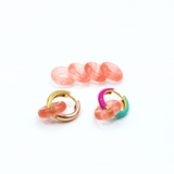 Charm DONUT STONES - Quarzo Ciliegia - MOOPSDon - Stones - QCil