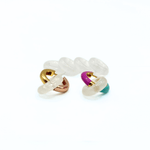 Charm DONUT STONES - Quarzo Clear - MOOPSDon - Stones - QClear