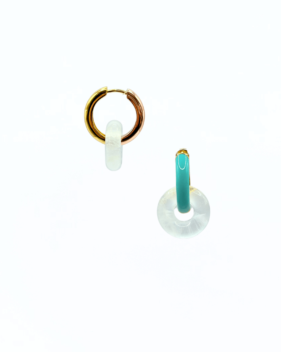 Charm DONUT STONES - Quarzo Clear - MOOPSDon - Stones - QClear