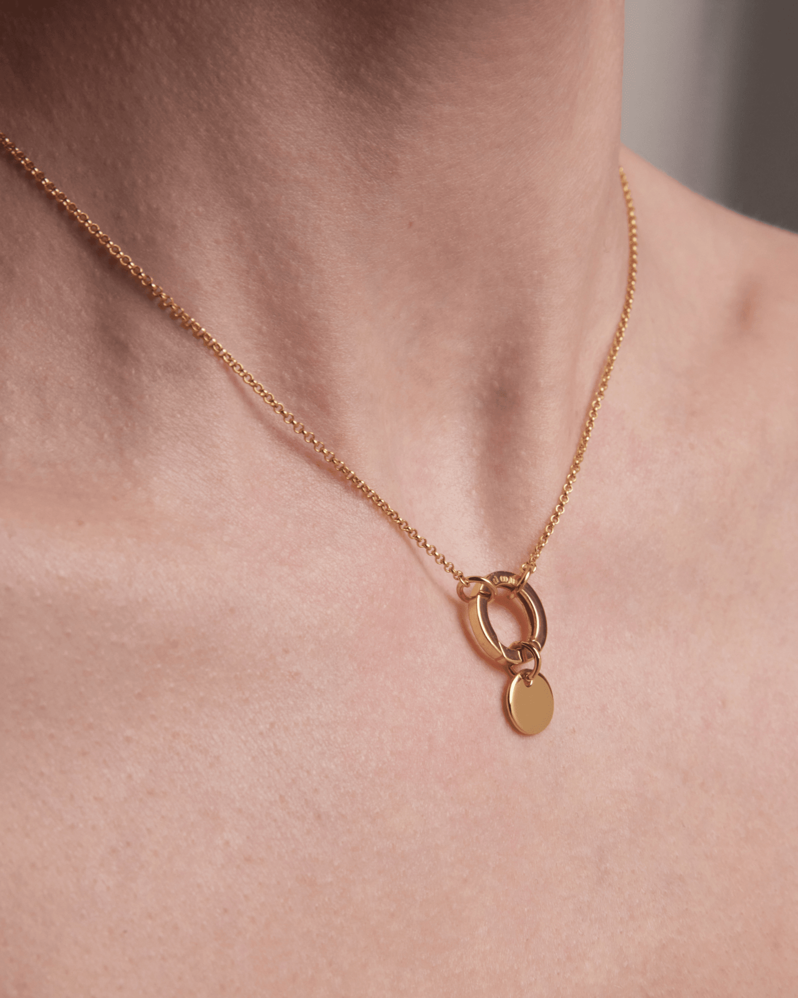 Charm MINI DISC - Gold - MOOPSCH-NT-004