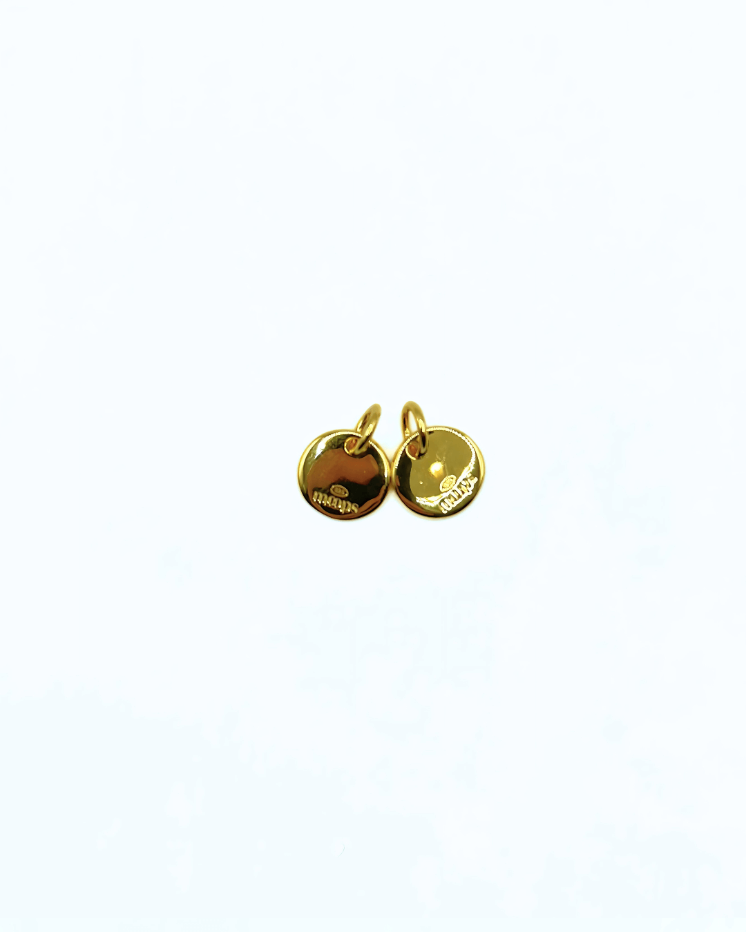 Charm MINI DISC - Gold - MOOPSMINI - DISC - G
