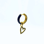 Charm SPARKLE HEART - Nero - MOOPSSPARK - HEA - N