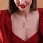 Charm SPARKLE HEART - Ruby - MOOPSSPARK - HEA - R