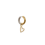 Charm SPARKLE HEART - White - MOOPSCH-GM-001