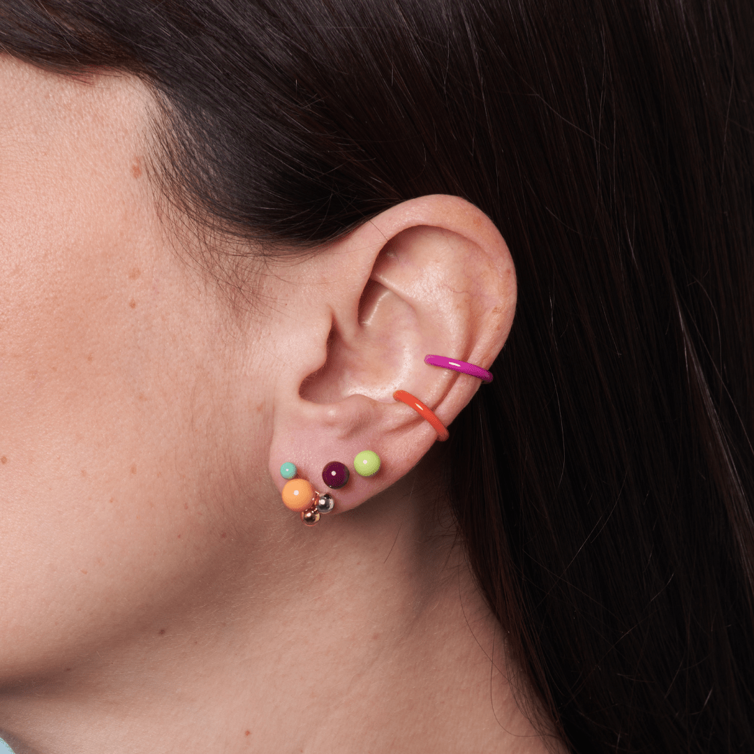 Eclipse Berry ECLIPSE COLOR Cuff Earring - Berry – MOOPS