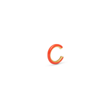 Cuff ECLIPSE COLOR - Tangerine