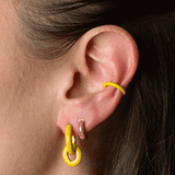 Orecchino HOOP GEMS - Lemon
