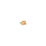 Orecchino BLOOM - Apricot - MOOPSPI-CO-001