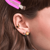 Orecchino BLOOM - Apricot - MOOPSBloom - Apr