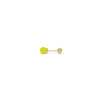 Orecchino DOT COLOR - Gold Lemon - MOOPSPI-CO-012