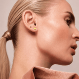 Orecchino DOT COLOR - Gold Lemon - MOOPSPI-CO-012