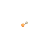Orecchino DOT COLOR - Silver Apricot - MOOPSPI-CO-007