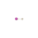 Orecchino DOT COLOR - Silver Berry - MOOPSPI-CO-010