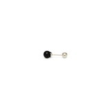 Orecchino DOT COLOR - Silver Black - MOOPSPI-CO-011