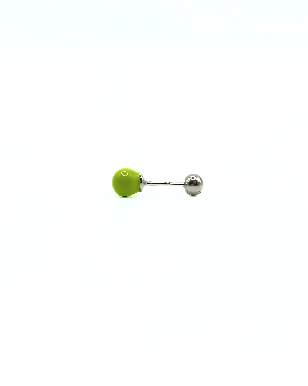 Orecchino DOT COLOR - Silver Matcha - MOOPSDotC - SMat
