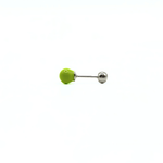 Orecchino DOT COLOR - Silver Matcha - MOOPSDotC - SMat