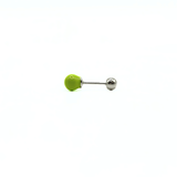 Orecchino DOT COLOR - Silver Matcha - MOOPSDotC - SMat