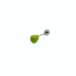 Orecchino DOT COLOR - Silver Matcha - MOOPSDotC - SMat
