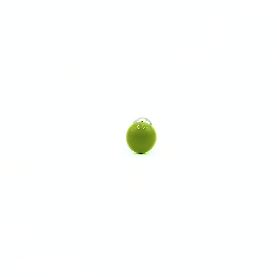 Orecchino DOT COLOR - Silver Matcha - MOOPSDotC - SMat