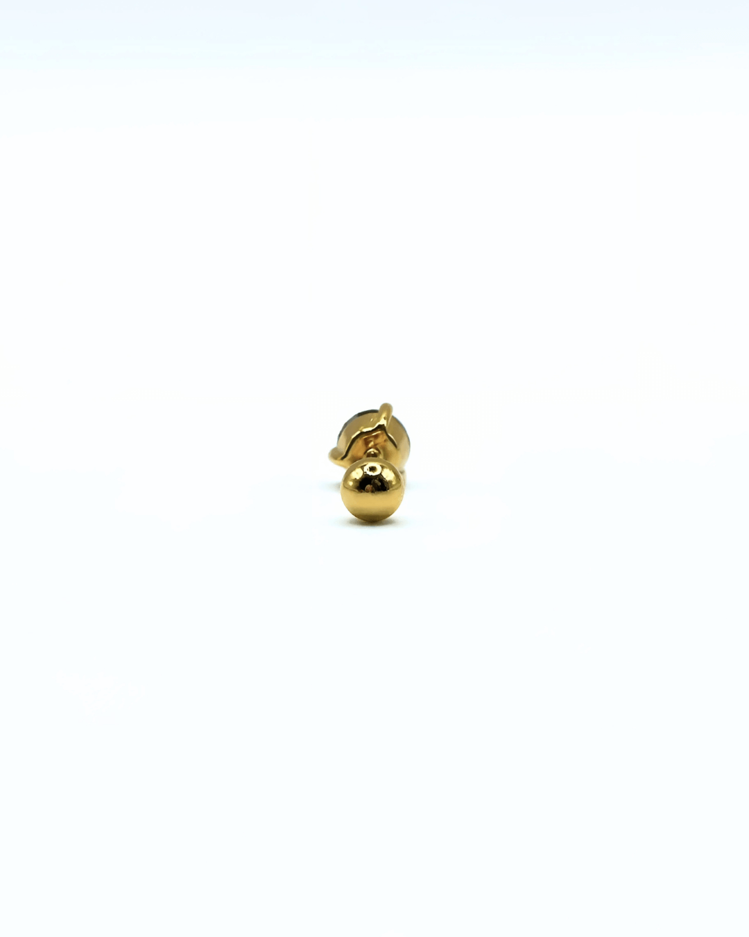 Orecchino DOT SHINY - Gold Amethyst - MOOPSDotSh - GA