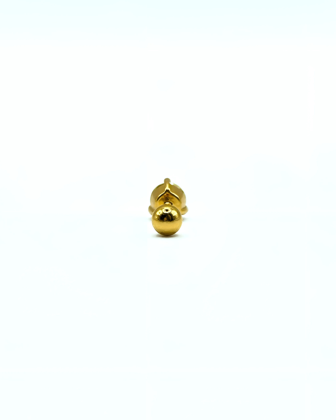 Orecchino DOT SHINY - Gold Apple Green - MOOPSDotSh - GAG