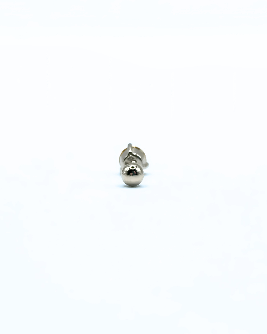 Orecchino DOT SHINY - Silver Champagne - MOOPSDotSh - SC