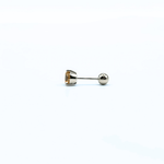 Orecchino DOT SHINY - Silver Champagne - MOOPSDotSh - SC