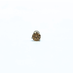 Orecchino DOT SHINY - Silver Champagne - MOOPSDotSh - SC