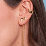 Orecchino FLOOX BUTTERFLY - Gold - MOOPSFLOOX - BG