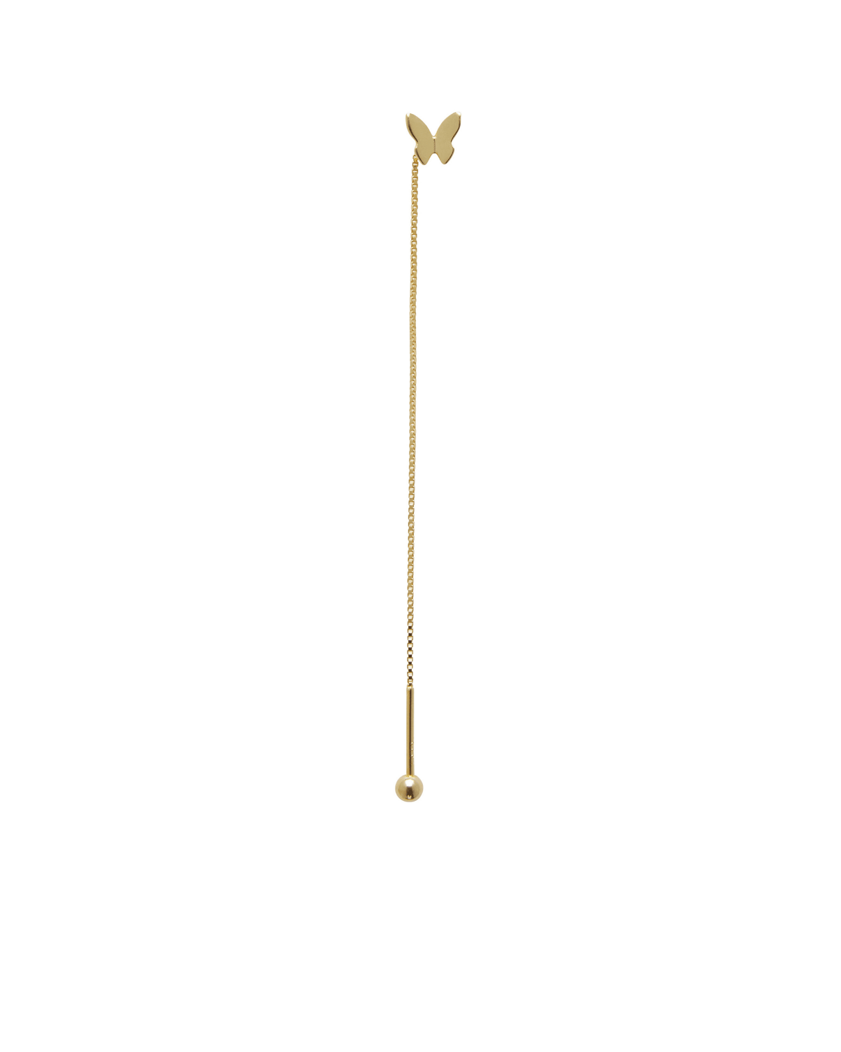 Orecchino FLOOX BUTTERFLY - Gold - MOOPSFL-PR-001