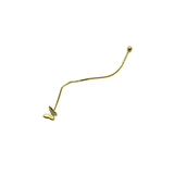 Orecchino FLOOX BUTTERFLY - Gold - MOOPSFLOOX - BG