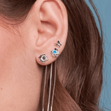 Orecchino FLOOX BUTTERFLY - Silver - MOOPSFLOOX - BS