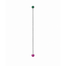 Orecchino FLOOX Duo - Berry - MOOPSFL-DUO-002