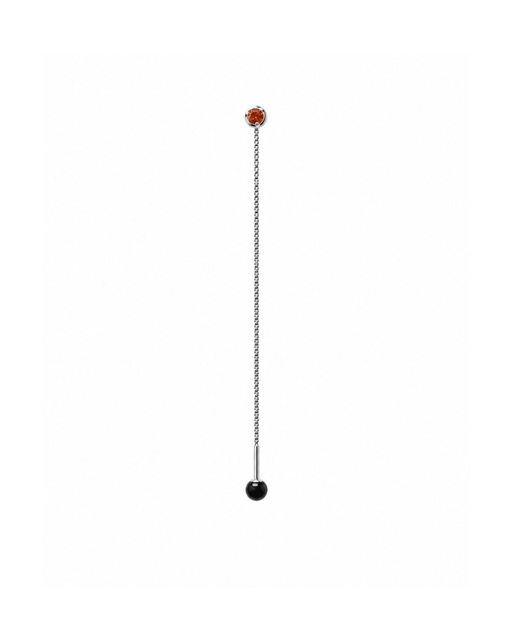 Orecchino FLOOX Duo - Black - MOOPSFL-DUO-005