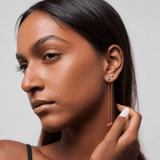 Orecchino FLOOX Duo - Tangerine - MOOPSFL-DUO-004