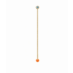 Orecchino FLOOX Duo - Tangerine - MOOPSFL-DUO-004