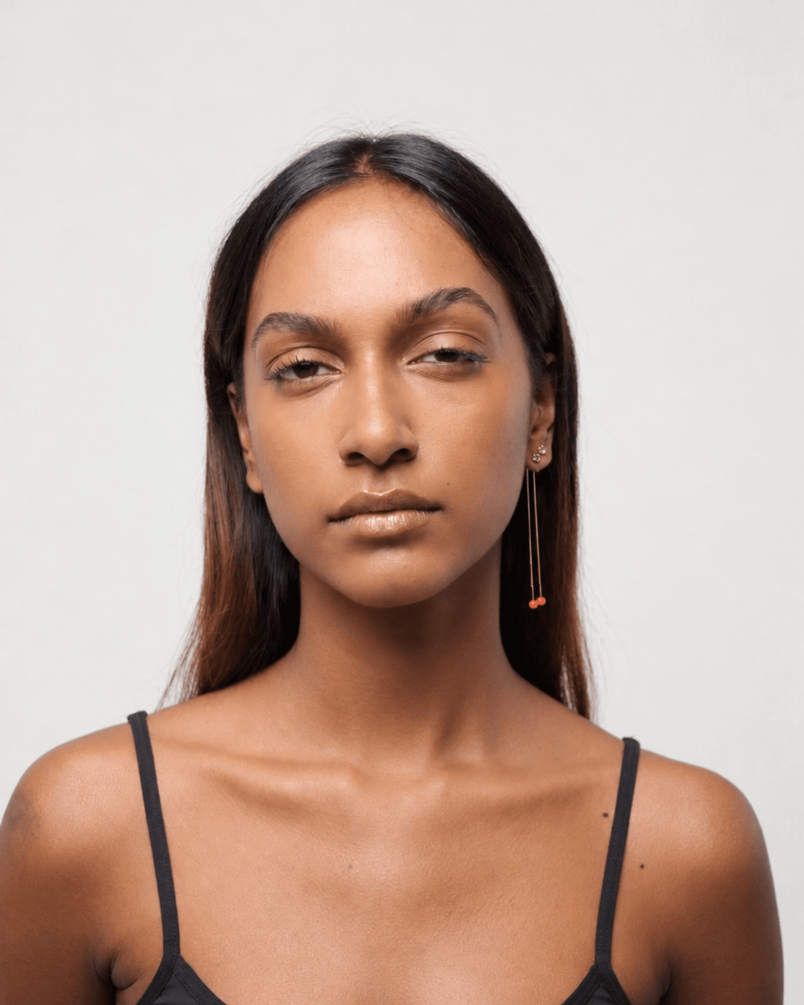 Orecchino FLOOX Duo - Tangerine - MOOPSFL-DUO-004