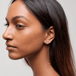 Orecchino FLOOX Duo - Tangerine - MOOPSFL-DUO-004