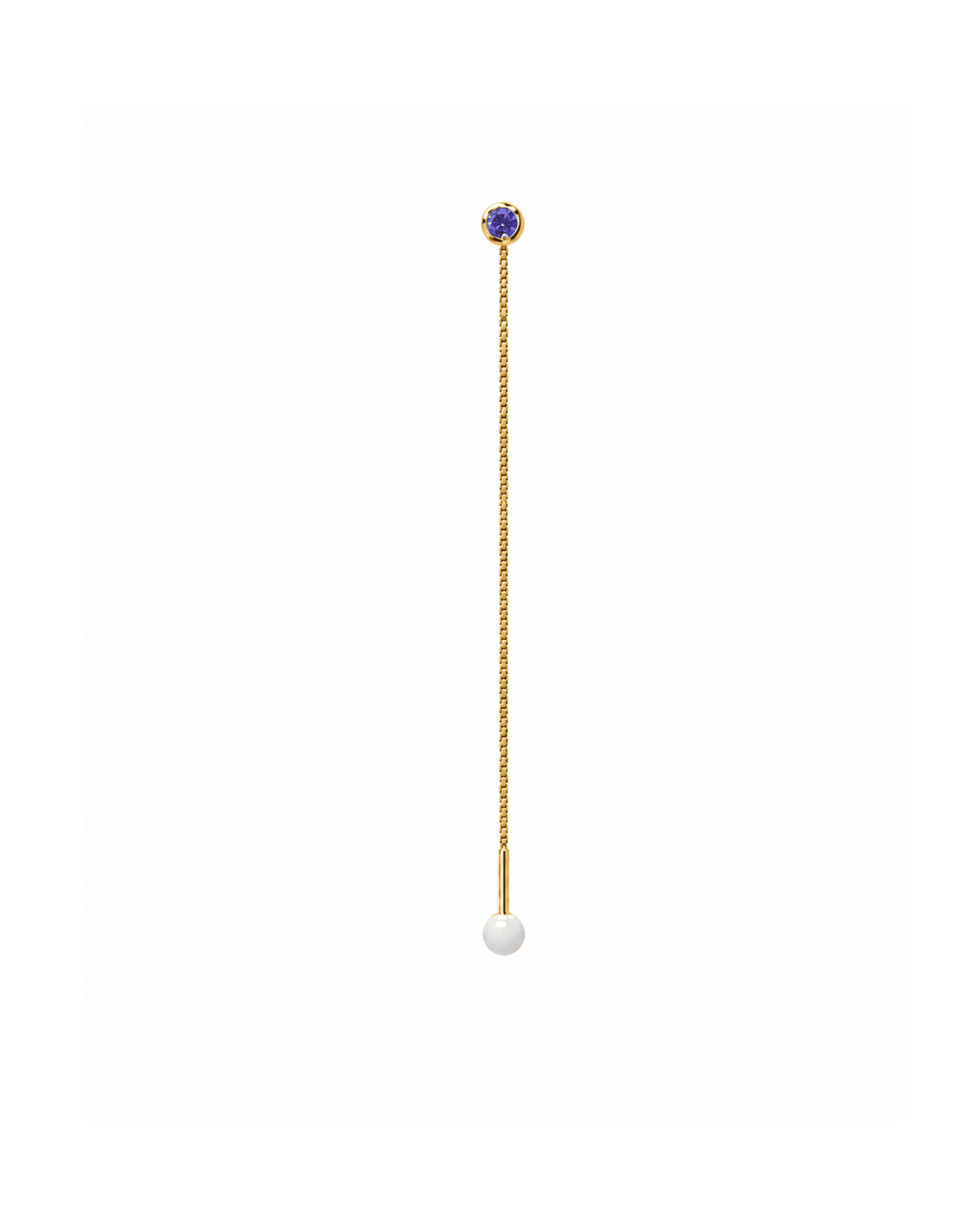 Orecchino FLOOX Duo - White - MOOPSFL-DUO-006