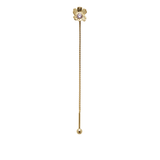 Orecchino FLOOX FLOWER - Gold Amethyst