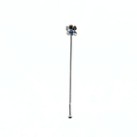 Orecchino FLOOX FLOWER - Silver Blue - MOOPSFLOOX - SBLUE