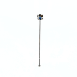 Orecchino FLOOX FLOWER - Silver Blue - MOOPSFLOOX - SBLUE