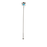 Orecchino FLOOX FLOWER - Silver Blue - MOOPSFL-PR-006